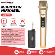 Advance microphone wireless MIC-101PRO mic karaoke bluetooth mic karaoke suara jernih mix karaoke ta