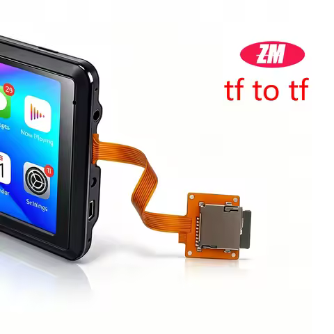 Micro SD to Micro SD Card Extension Cable TF Card Adapter Flexible Male to Female Extension Cord(3.9