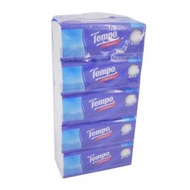 Tempo - 四層袋裝紙巾(天然無香)- 1條 (5包)
