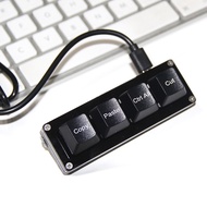 Máy tính văn phòng phím tắt bàn phím 4-Key chức năng Ctrl một C V sao chép dán chọn tất cả cắt USB M