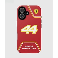 F1, LEWIS HAMILTON Phone Case for iPhone17 16Pro 15ProMax 14Pro 13 12 XSMAX 13mini Samsung S24 2in1 
