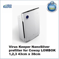 PM2.5 Virus Keeper Nano Silver Tech pre filter for Coway LOMBOK 1,2,3 43cm x 38cm