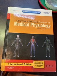 Guyton and Hall Textbook of Medical Physiology, 12th edition 生理學原文書 #23吃土季