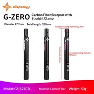 GIPSY G-ZERO Carbon Fiber Straight Seatpost 27.2mm Model