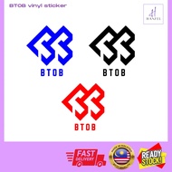 BTOB Vinyl logo premium ( Die - cut)