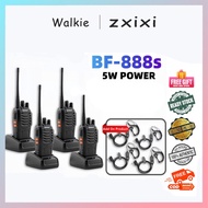 2Pcs BaoFeng Walkie Talkies Rechargeable UHF FRS/GMRS 2 Way Radio with earphone 16 Channel UHF 5KM R