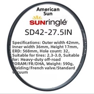 Mountain Biking Rim 27.5/29 Inch Tubeless Compatible