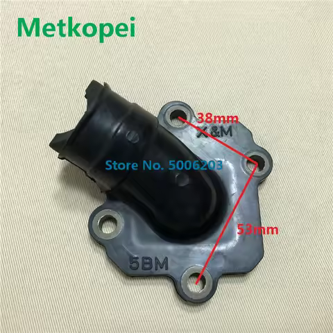 scooter JOG50 JOG90 XH90 ZR EVO 5BM carburetor interface adapter intake manifold glue for Yamaha 50c