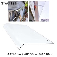 [STARTIST] Window Canopy Outdoor Window Awning Door Awning Outdoor Shade Transparent Stable Screw Wa
