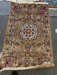 Oriental Carpet 5x3 ft – Handmade Hand-Knotted Rug Silk & Wool Thick Pile Premium Pakistani Carpet