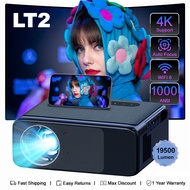 【1500ANSI】โปรเจคเตอร์ DESK-O LT5 Ultra 8K Auto Focus Projector Ultra 8K 25000Lumens โปรเจคเตอร์พกพา