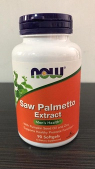 特價 Now Foods Saw Palmetto Extract 鋸棕櫚 90粒裝