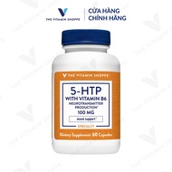 Viên uống giảm căng thẳng lo âu THE VITAMIN SHOPPE 5-HTP With Vitamin B6 100MG 60/120 viên
