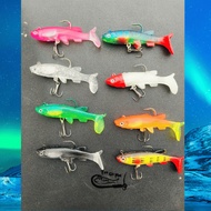 Soft lure with Tongue, Fishing lure, Soft Silicone lure