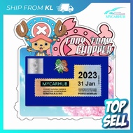 Japan Anime Cartoon Roadtax Sticker Pelekat Cukai Jalan Kartun Anime Jepun