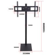 TV STAND(ขาตั้งพื้น/ติดผนัง/ติดตั้งบนเพดาน) ขาตั้งทีวี Display 20-60 inch ชนิดไม่เคลื่อนย้าย ปรับก้ม-เงยได้(20-60นิ้ว 1.5m) LCD LED ขาตั้งทีวี32นิ้ว ขาตั้งทีวี43นิ้ว ขาตั้ง