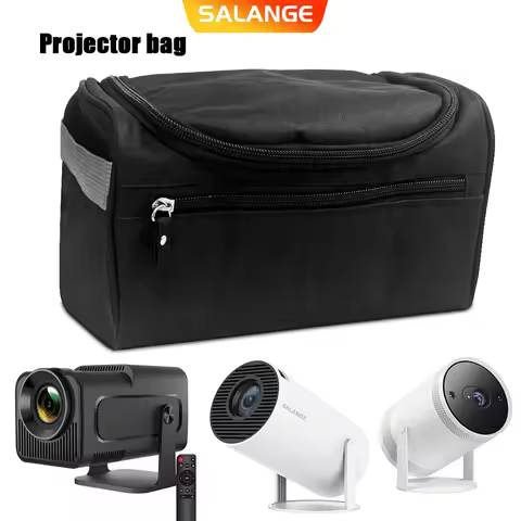 Salange Projector Storage Case Travel Projector Bag for HY300 Pro HY320 HY260 MAX Protector Zipper C