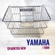 ตะกร้า YAMAHA SPARK115i new  FINN - ยามาฮ่า สปาร์ค115ไอ ใหม่  ฟินน ตระกร้า เลส