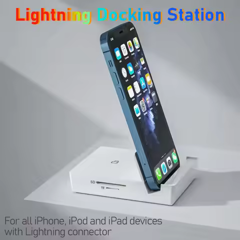 OTG HUB lightning Docking station HD Charging Adapter for apple Accessories iPhone 12 11 X 8 iPod ip