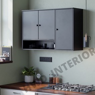 Kitchen Set Atas 3 Pintu Kitchen Set Minimalis rak Dapur serbaguna tempel dinding Gantung multifungs