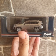 Hobby Japan Lexus LX600 1/64 (Executive, Sonic Titanium, Gold Silver, Not Toyota Land Cruiser ZX, HJ