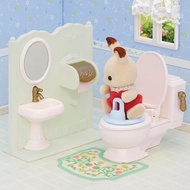 [Direct from Japan]
Sylvanian Families Furniture "Toilet Set" CA-629 for Dollhouse by Epoch Co., Ltd