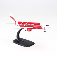 [HCM]Mô hình máy bay Air Asia Airbus A320 20cm Everfly