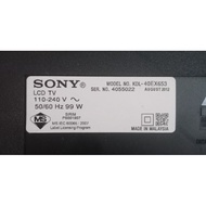 Speaker TV Sony 40 Inci