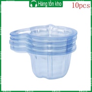 WIN 10Pcs 40ml Disposable Plastic Clear Dipstick  Test Urine Cup Container