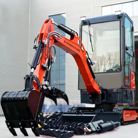 FREE SHIPPING Kubota Engine Farm Mini Excavator 2 Ton CE EPA Garden Used Micro Digger Compact Crawle