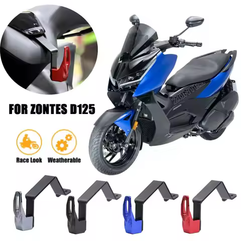 Motorcycle Hook Universal bike handlebar bumper Hanger Motorbike Helmet Bag Glove Hook For ZONTES D1