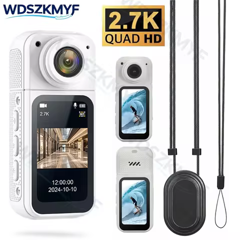 2.7K 180° Rotatable Lens Outdoor WIFI Mini Camera MINI Sports Camera Digital Video with Magnetic Lan
