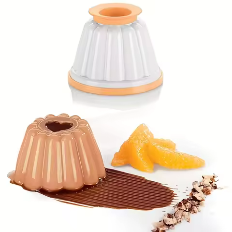 4pcs Pudding Cups, Yogurt Cups with Lids, Mousse Jelly Molds