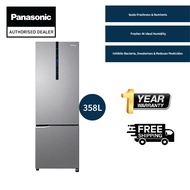 Panasonic Fridge Econavi 2 Door (358L) NR-BC360XSMY