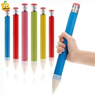 ADREE Giant Pencil Wooden Novelty Toy Performance Prop With Eraser Huge Pencil
