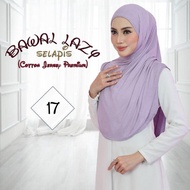 Bawal Lazy Selapis Curve Material Cotton Jersey Soft Dan Flowy Ironless Lazy Lepat Intan PinLess Hij