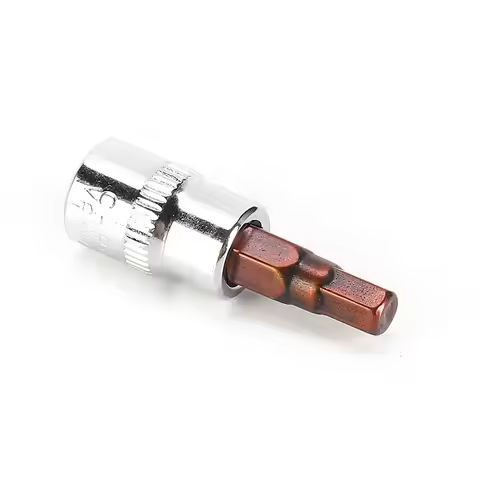 1Pc 1/4 Inch Drive Hex Socket Bit Set 3mm 4mm 5mm 6mm 7mm 8mm Screwdriver Bits For Inner Hex Socket 