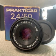 PRAKTICAR 50mm f/2.4 PENTACON lens