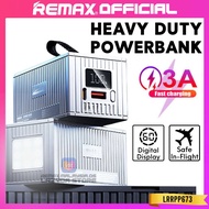 Bateri REMAX OFFICIAL Portable Type C Output PD Flight Powerbank With Light Pawar Charge 10000mAh Fa