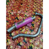1 set Daeng sai4 pipe 38mm Cobra Mio Sporty Mio Soulty Beat Fi Click V1 Aerox Nmax Click 125/150 Api