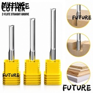 HL-FUTU End Mill, 3.175 4mm Shank Straight Slot Milling Cutter, CNC Tool 2 Flute Solid Carbide Steel