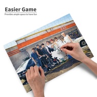BTS Educational Game Puzzle Jigsaw Boy's 300 Pcs Jigsaw Puzzle Child Pattern