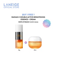 [Buy 1 Free 1] Laneige Radian-C Double Active Brightening Essence 30g + Radian-C Cream 30ml