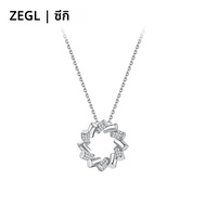 สร้อยคอ ZEGL True Reed Silver Era หรูหรา น้ำหนักเบา โซ่กระดูกไหปลาร้า สร้อยคอแฟชั่นสำหรับผู้หญิง สร้