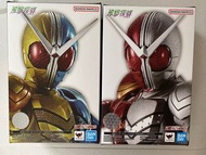 日版全新S.H.Figuarts Shinkocchou Kamen rider  W  Metal Heat &  Luna Trigger Fuuto Detective Animation 風都