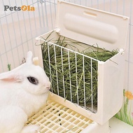PETSOLA Grass Stand, Feed/hay Feeder, Cage Hay Container, Feeder, Hay Feeder for Rabbits, Guinea Pig