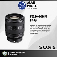 Sony FE 20-70mm F4 G Lens [SEL2070G] For Sony FE | Sony Singapore Warranty