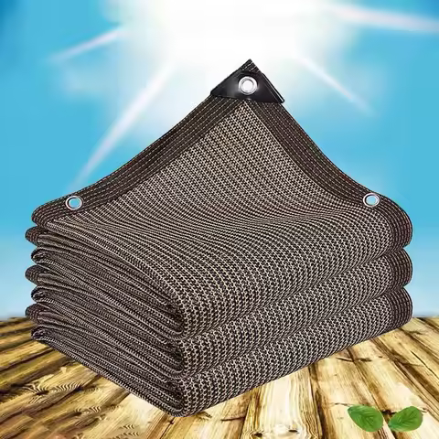 Balcony Sunshade Net Privacy Fence Screen Outdoors Anti-UV Panels Mesh Cover Effective Shading Shade