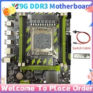 X79G DDR3 Gaming Motherboard Kit LGA2011 4XDDR3 RECC Slots M.2 NVME PCI-E X16 SATA3.0 X79 Desktop Mo