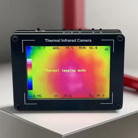 3.5 Inch Thermal Infrared Camera 32x24 Pixel Thermal Imaging Camera -40-450℃ Infrared Imager Thermal